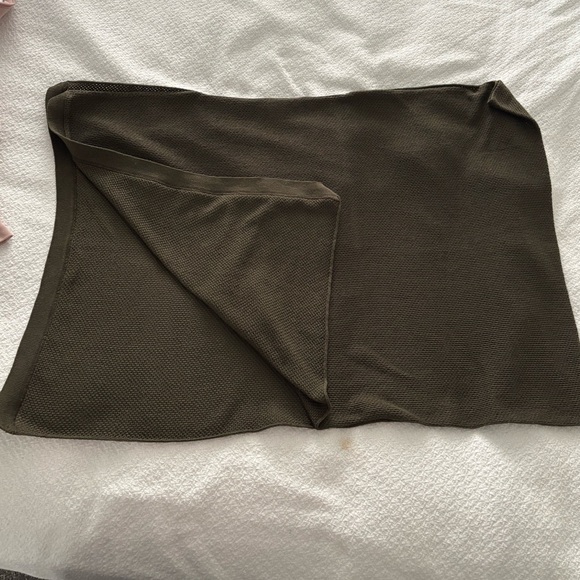 We Are Amma Cocoon nursing cover wrap shawl in Olive - Picture 1 of 4
